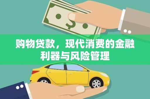 瑞芳购物贷款，现代消费的金融利器与风险管理