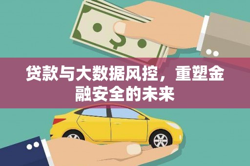 瑞芳贷款与大数据风控，重塑金融安全的未来