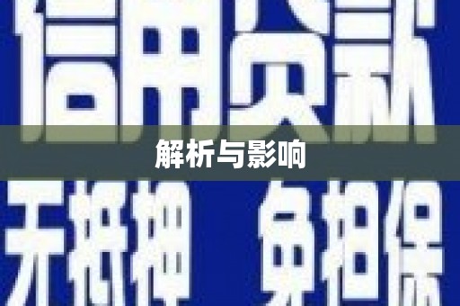 瑞芳解析与影响