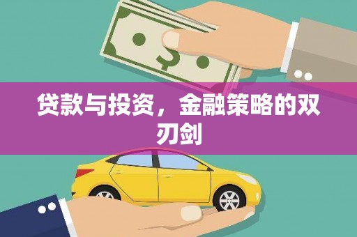 瑞芳贷款与投资，金融策略的双刃剑