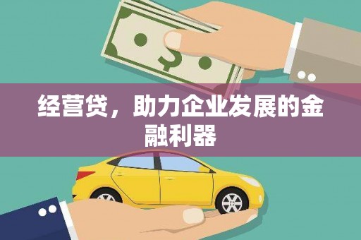 瑞芳经营贷，助力企业发展的金融利器
