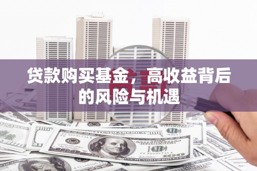 瑞芳贷款购买基金，高收益背后的风险与机遇