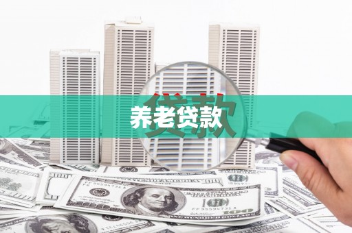 瑞芳养老贷款