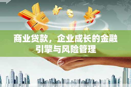 瑞芳商业贷款，企业成长的金融引擎与风险管理