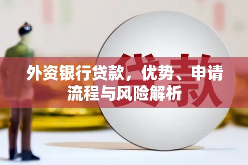瑞芳外资银行贷款，优势、申请流程与风险解析