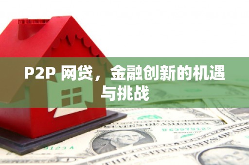 瑞芳P2P 网贷，金融创新的机遇与挑战