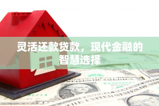 瑞芳灵活还款贷款，现代金融的智慧选择
