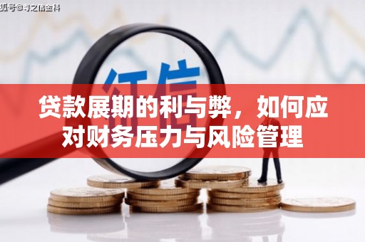 瑞芳贷款展期的利与弊，如何应对财务压力与风险管理
