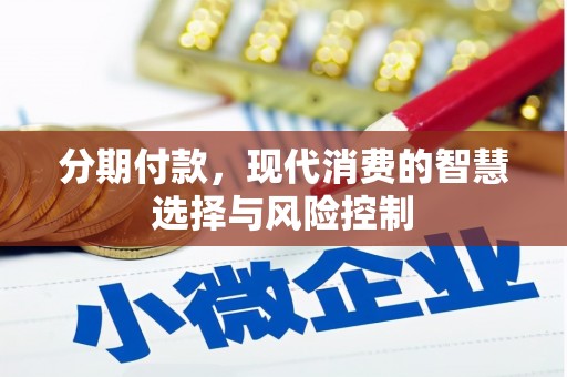 瑞芳分期付款，现代消费的智慧选择与风险控制