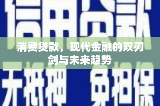 瑞芳消费贷款，现代金融的双刃剑与未来趋势
