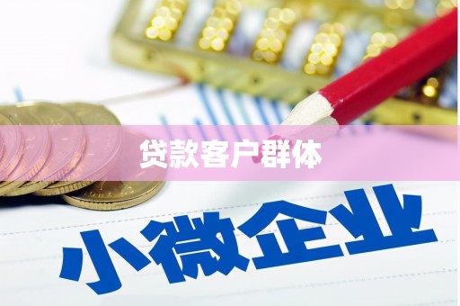 瑞芳贷款客户群体