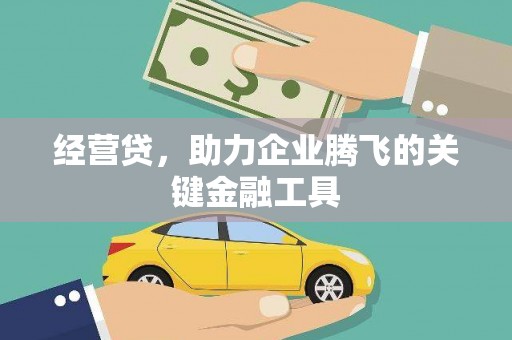 瑞芳经营贷，助力企业腾飞的关键金融工具