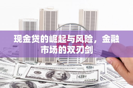 瑞芳现金贷的崛起与风险，金融市场的双刃剑