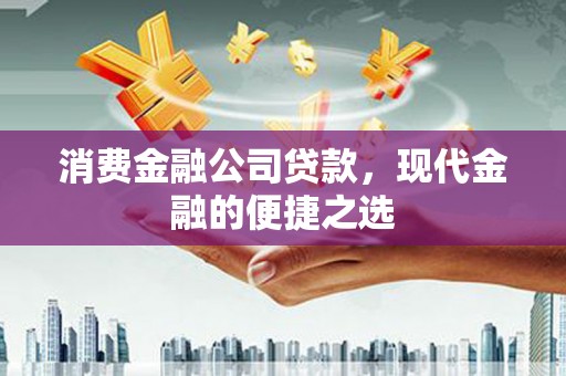 瑞芳消费金融公司贷款，现代金融的便捷之选