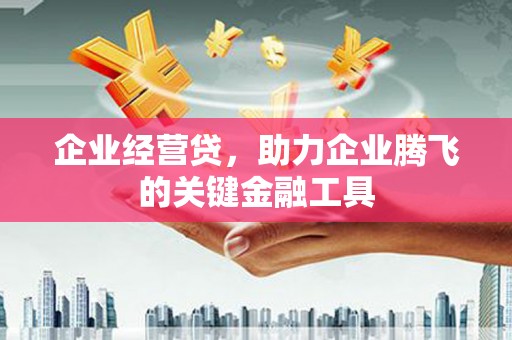 瑞芳企业经营贷，助力企业腾飞的关键金融工具