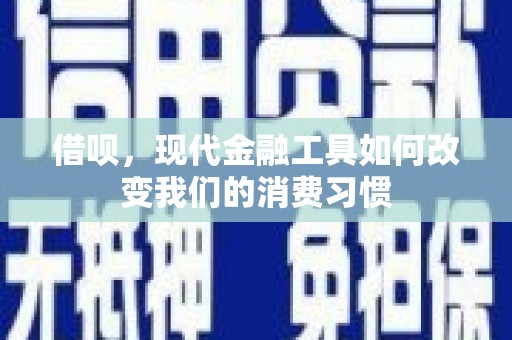 瑞芳借呗，现代金融工具如何改变我们的消费习惯