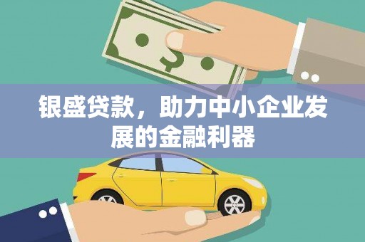 瑞芳银盛贷款，助力中小企业发展的金融利器