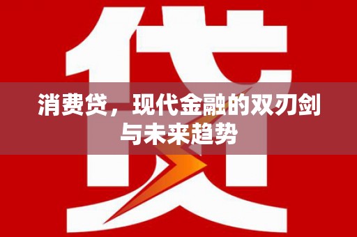 瑞芳消费贷，现代金融的双刃剑与未来趋势