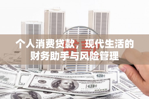 瑞芳个人消费贷款，现代生活的财务助手与风险管理