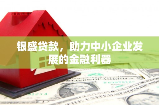 瑞芳银盛贷款，助力中小企业发展的金融利器