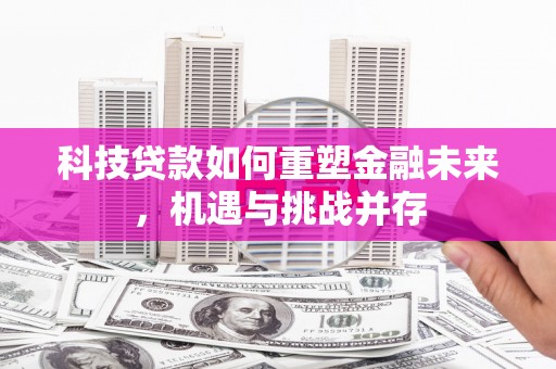 瑞芳科技贷款如何重塑金融未来，机遇与挑战并存