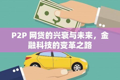 瑞芳P2P 网贷的兴衰与未来，金融科技的变革之路