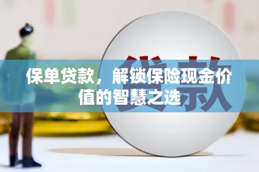 瑞芳保单贷款，解锁保险现金价值的智慧之选