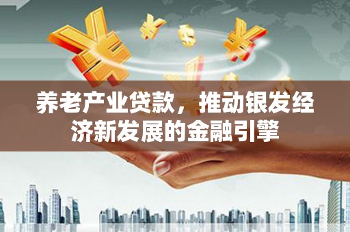 瑞芳养老产业贷款，推动银发经济新发展的金融引擎