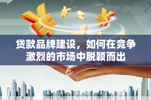 瑞芳贷款品牌建设，如何在竞争激烈的市场中脱颖而出