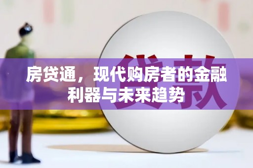 瑞芳房贷通，现代购房者的金融利器与未来趋势
