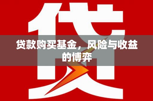 瑞芳贷款购买基金，风险与收益的博弈