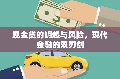 瑞芳现金贷的崛起与风险，现代金融的双刃剑