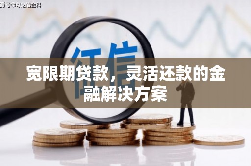 瑞芳宽限期贷款，灵活还款的金融解决方案