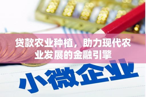 瑞芳贷款农业种植，助力现代农业发展的金融引擎