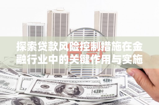瑞芳探索贷款风险控制措施在金融行业中的关键作用与实施策略