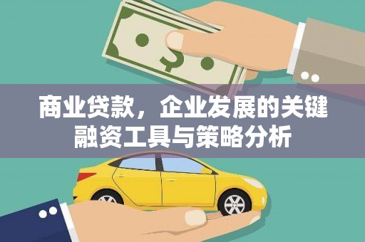瑞芳商业贷款，企业发展的关键融资工具与策略分析