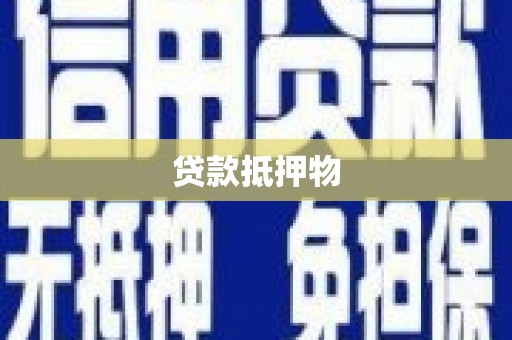 瑞芳贷款抵押物