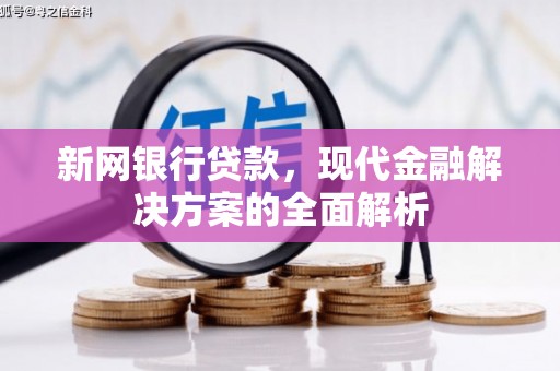 瑞芳新网银行贷款，现代金融解决方案的全面解析