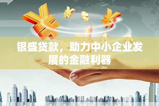 瑞芳银盛贷款，助力中小企业发展的金融利器