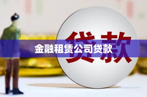 瑞芳金融租赁公司贷款