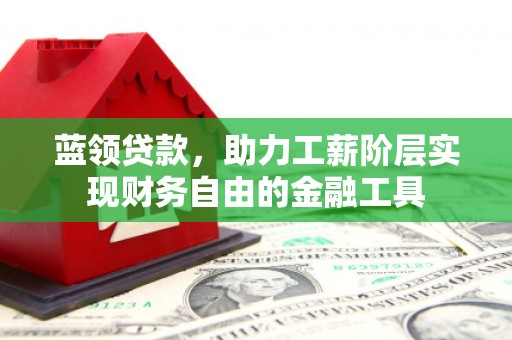 瑞芳蓝领贷款，助力工薪阶层实现财务自由的金融工具