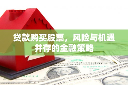 瑞芳贷款购买股票，风险与机遇并存的金融策略