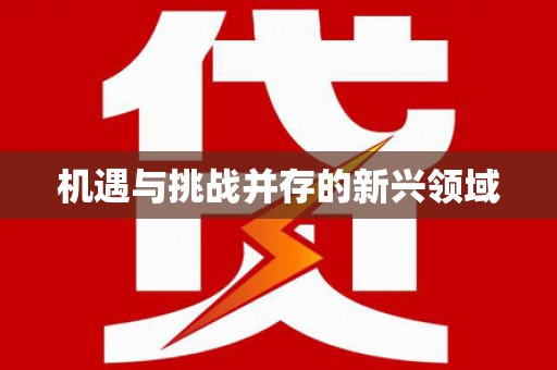瑞芳机遇与挑战并存的新兴领域