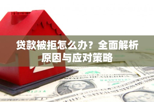 瑞芳贷款被拒怎么办？全面解析原因与应对策略