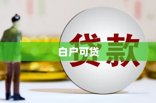 瑞芳白户可贷