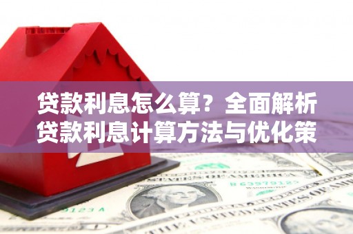 瑞芳贷款利息怎么算？全面解析贷款利息计算方法与优化策略
